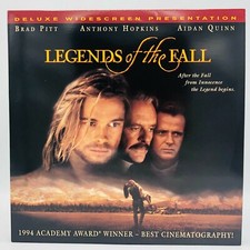 Legends Of The Fall Widescreen LASERDISC, Brad Pitt, Anthony Hopkins, Aidan Quin