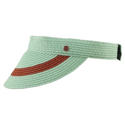 Bugatti Damen Visor - Sonnenhut Sonnenblende Sommercap Cap - 100% Papier rollbar