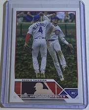 Christopher Morel Nelson Velazquez 2023 Topps Series 2 Rookie Takeover #376 Cubs