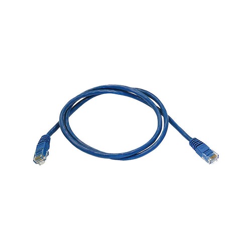 MONOPRICE 2122 Patch Cord,Cat 5e,Booted,Blue,3.0 ft. 5PZU3