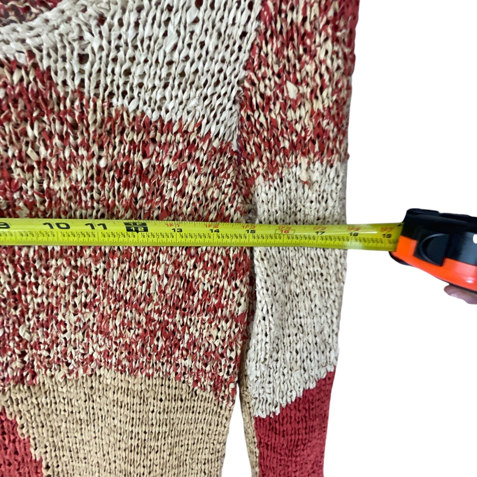 Sigrid Olsen Multicolor Patchwork Knit Sweater Wo… - image 6