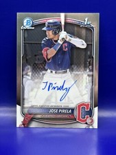 2025 Bowman Chrome Prospect Jose Pirela Base On Card Auto Bowman 1st #CPAJP