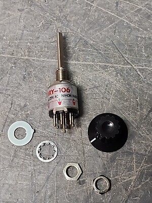 NKK Rotary Switches, 633-MRY106A-RO (x14)