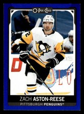 Zach Aston-Reese 2021-22 O-Pee-Chee Blue Border #313
