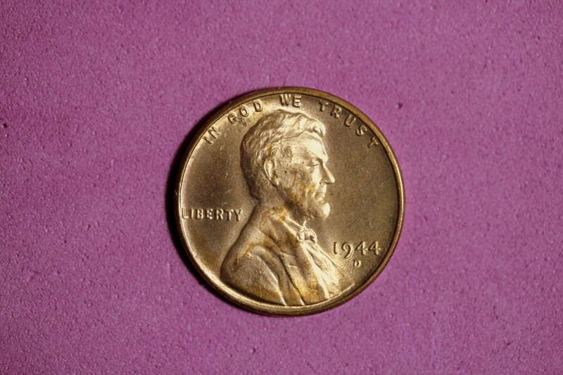 1944 D Lincoln Wheat Cent #J16298