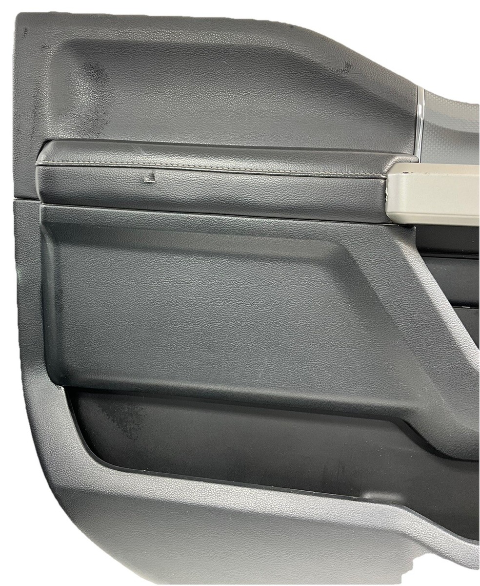 2016 FORD F150 FRONT LEFT DOOR PANEL TRIM BLACK FL3Z1823943BA OEM