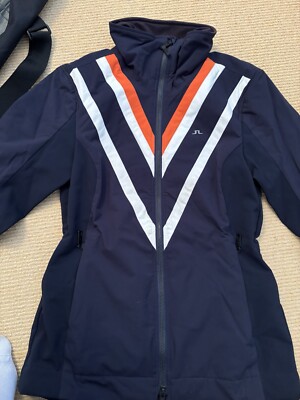 J Lindeberg Women’s Ski Jacket Navy/ Orange UK 10 UK