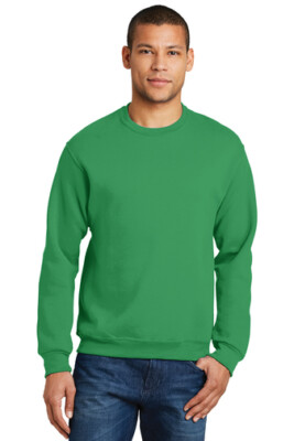 Jerzees 562M Adult NuBlend Fleece Fashion Long Sleeves Crew Stylish Sweatshirt