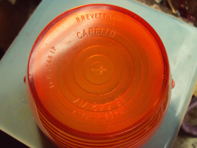Maserati 3500 Alfa Sprint Speciale ASA 1000 GT Tail Light Lens Carello16.542.717