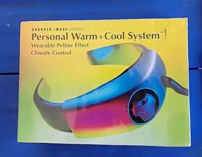 NEW SHARPER IMAGE Personal Warm Cool System Wearable Climate Control