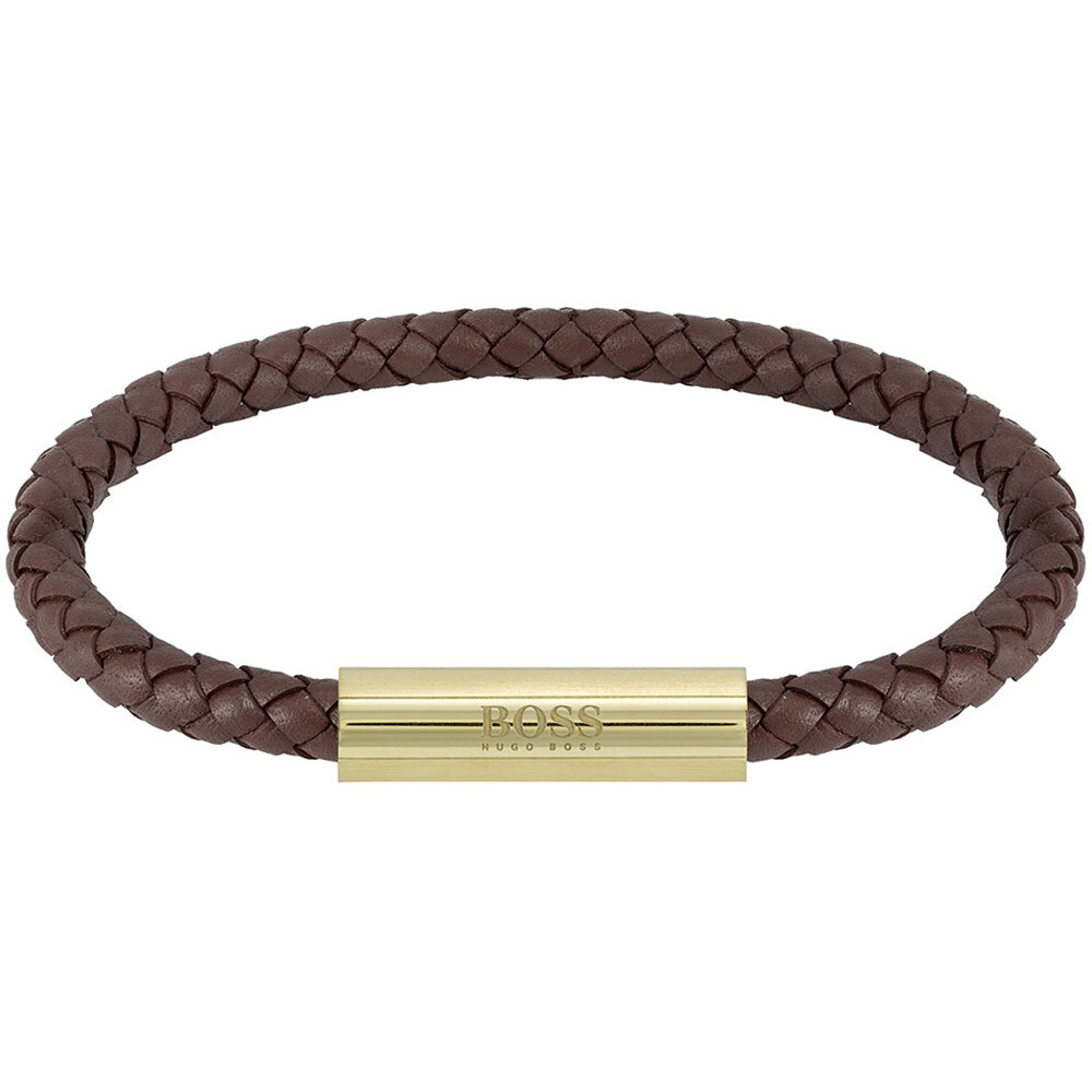 Нарукавная повязка BOSS Herren 1580151 Leder-Edelstahl 21 см 17790₽