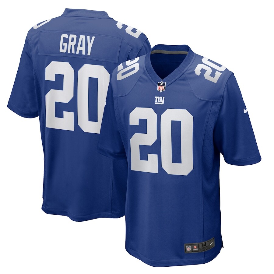 Game Jersey New York Giants Andrew Thomas Jersey Men's Nike Landon