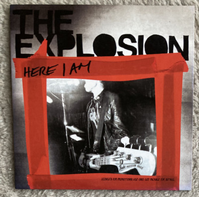 The Explosion - Here I Am / 1 Track CD im Pappcover