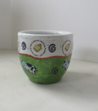 Cow Ceramic Planter Pot Farm Dairy Themed by ...