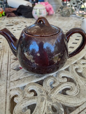 Dark Brown Stone Tea Kettle Made in the USA