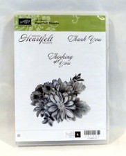 STAMPIN UP HEARTFELT BLOOMS SALE-A-BRATION SET OF 4 STAMPS