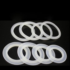 10 X Silicone Ring Gasket For Home Sink Pop Up Plug Cap Sealing Washer Spacer