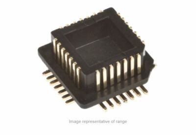 Right Angle SMT Mount 1.27mm Pitch IC Socket Adapter, 52 Pin Male PLCC ...