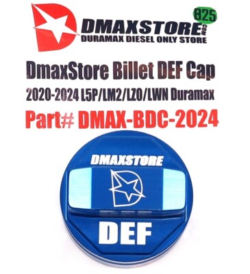 DmaxStore Billet DEF Cap for 2020–2025 LM2 LZ0 3.0L Duramax DmaxStore Billet DEF Cap for 2020–2025 LM2 LZ0 3.0L Duramax