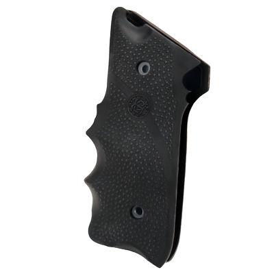 Hogue Ruger MK II / MK III Wrap Around Rubber Grip W/Finger Grooves-Black-82000