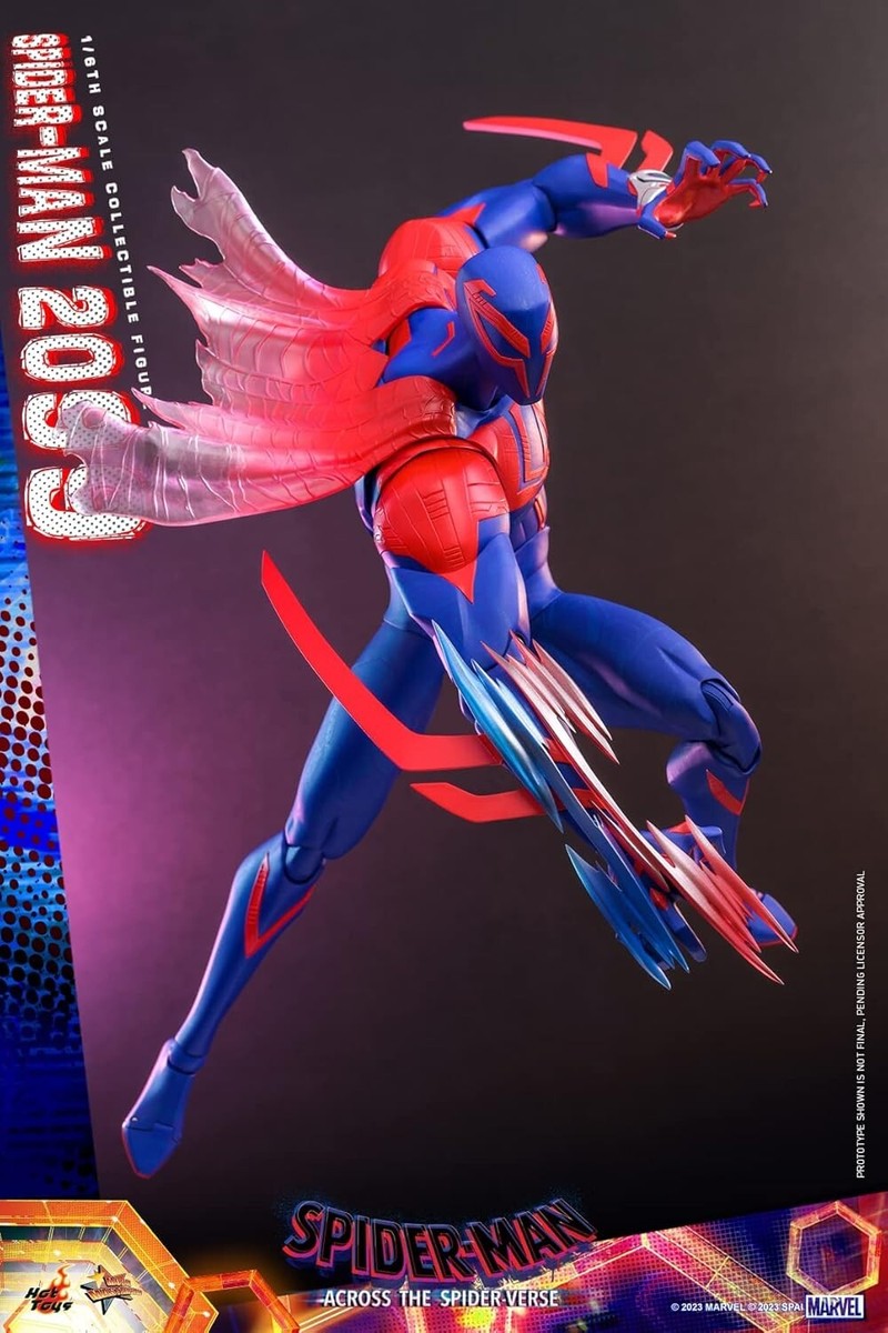 Hot Toys Movie Master Piece Spider-Man 2099 Figure Across The