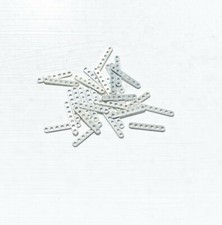 925 Sterling Silver Multi-strand Separator Bar 10pcs #5404-2