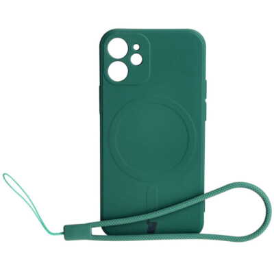 Handyhülle für iPhone 12 Mini Bizon Case Cover Futeral Hülle Etui Tasche Grün