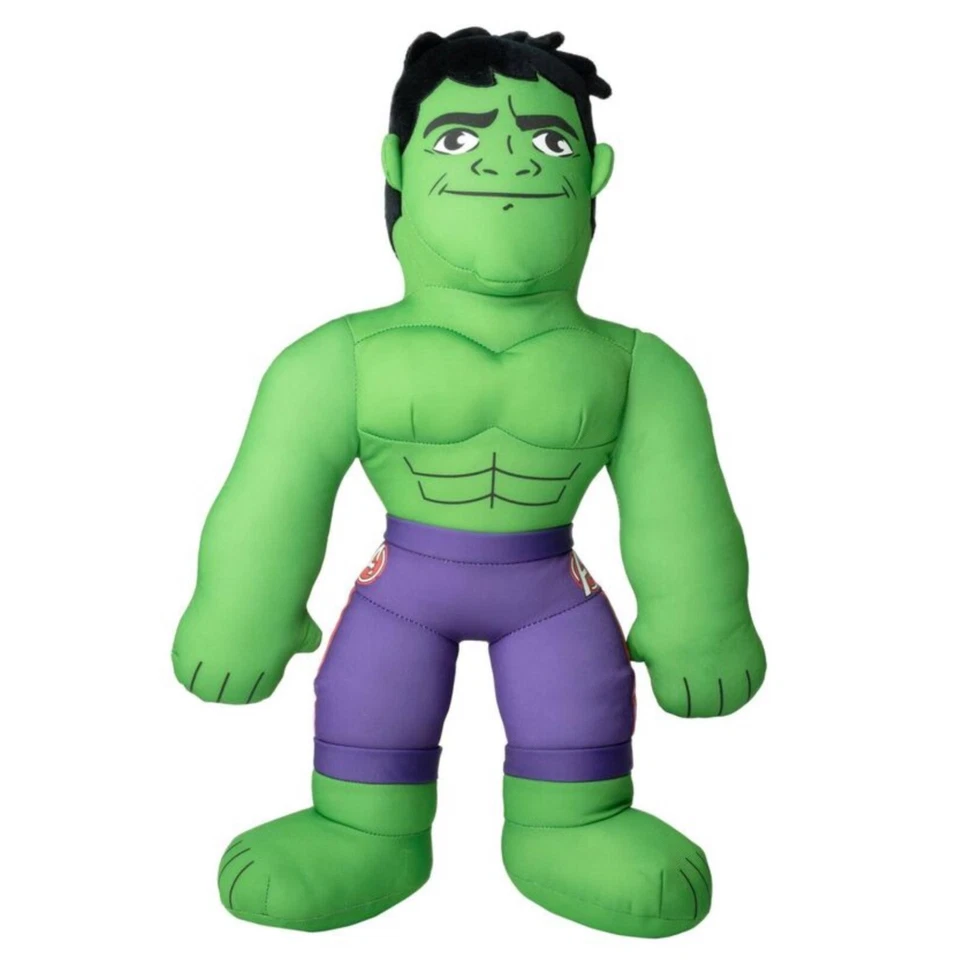 MARVEL COMICS Hulk Kuscheltier 38 cm – Weiches Plüschtier mit Soundmodul für Kinder