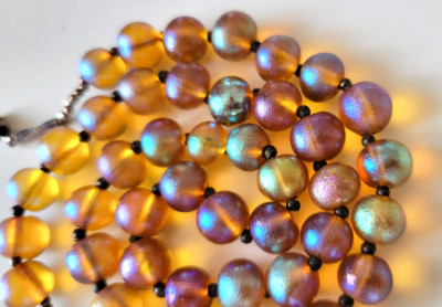 WMF Kette Myra Perlen Necklace Myra Glass beads  1920