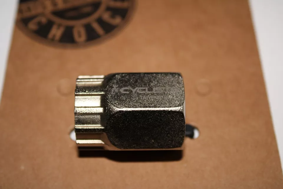 Cyclist Choice Shimano Cassette Tool YC-126 12 Tooth 24mm/1/2" Silver US Charity - Image 3 of 4