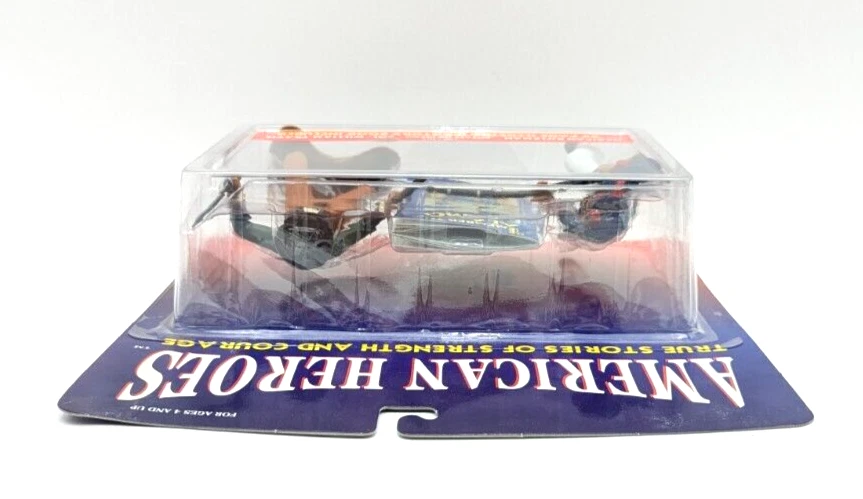 Figuras American Heroes Mexican Rifleman 1995 derrota al coronel William Travis sin usar, en caja Foto 3 de 4
