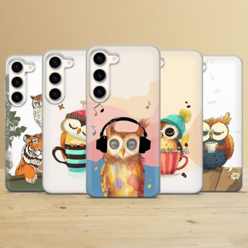 Owl Phone Case, For Samsung Galaxy S24 S23 FE S22 Pro S21 Ultra... - Picture 1 of 36