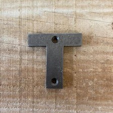Cast Iron Letters 'T' - Rustic Signs - House Signs -Alphabet Letters - 5cm /2 "