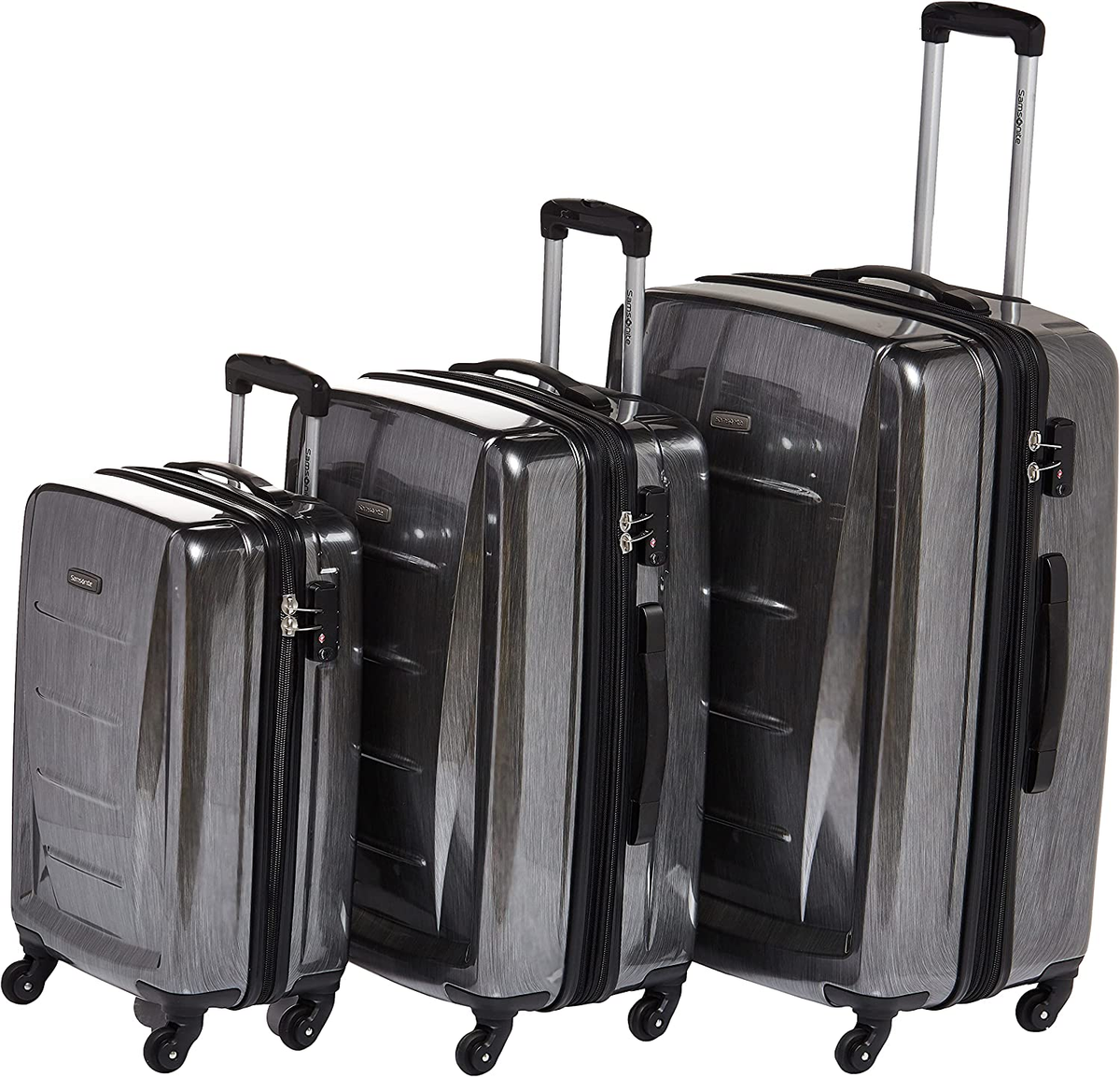 Samsonite Winfield Hardside Luggage with Spinner Wheels, 3-Piece