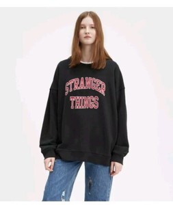 stranger things × Levi's classic sweat Levi's® X Stranger Things Camp Know Where Hoodie - Grey