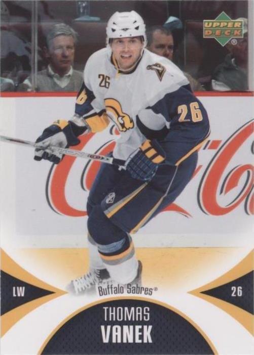 2006-07 Upper Deck Mini Jersey Collection - Thomas Vanek #10 - 1 of 1