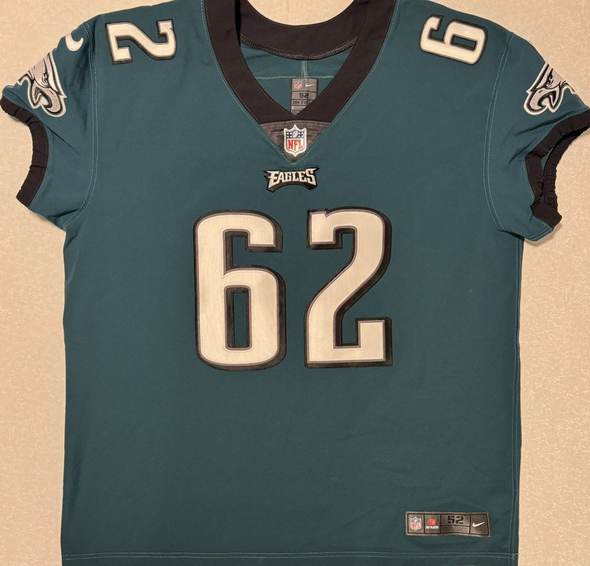 Authentic Nike NFL Philadelphia Eagles Jason Kelce Football Jersey