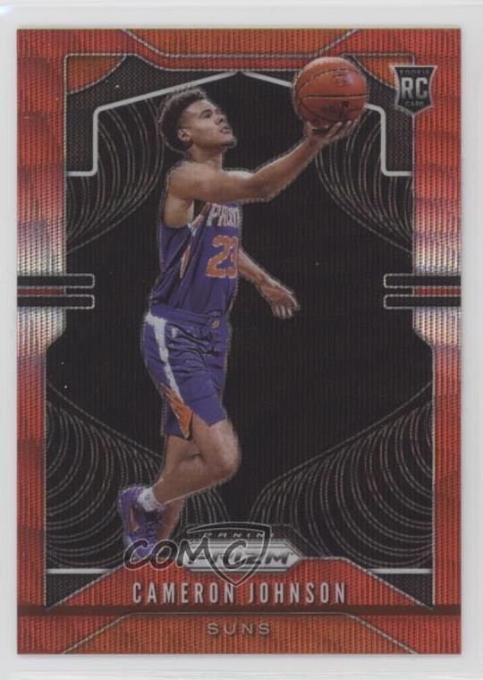 2019-20 Panini Prizm Rookie Ruby Wave Prizm Cameron Johnson #257 00zj