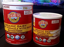 Earth's Best Organic Dairy Infant Formula with Iron 0-12 Months Ex 5/27-10/27
