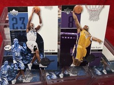 Michael Jordan & Kobe Bryant 2002-03 Upper Deck Inspirations Basketball Set 1-90