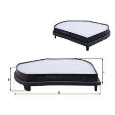 Innenraumfilter Pollenfilter für Mercedes E-Klasse W210 S210 SLK R170 | 2417548