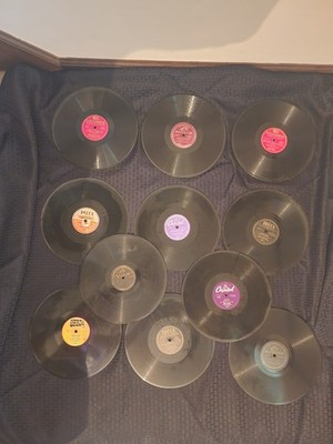 Lot of 11 Vintage 78 RPM Records   Decca, RCA Victor, Columbia, Capitol, OKeh,