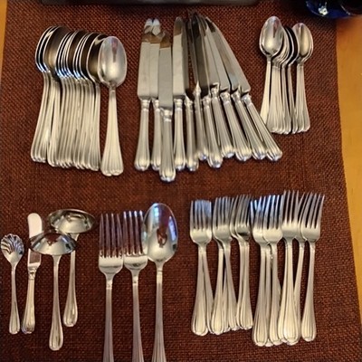 Ricci Argentieri MERIDIANI Stainless Glossy 18/10 Flatware SMART CHOICE B9G