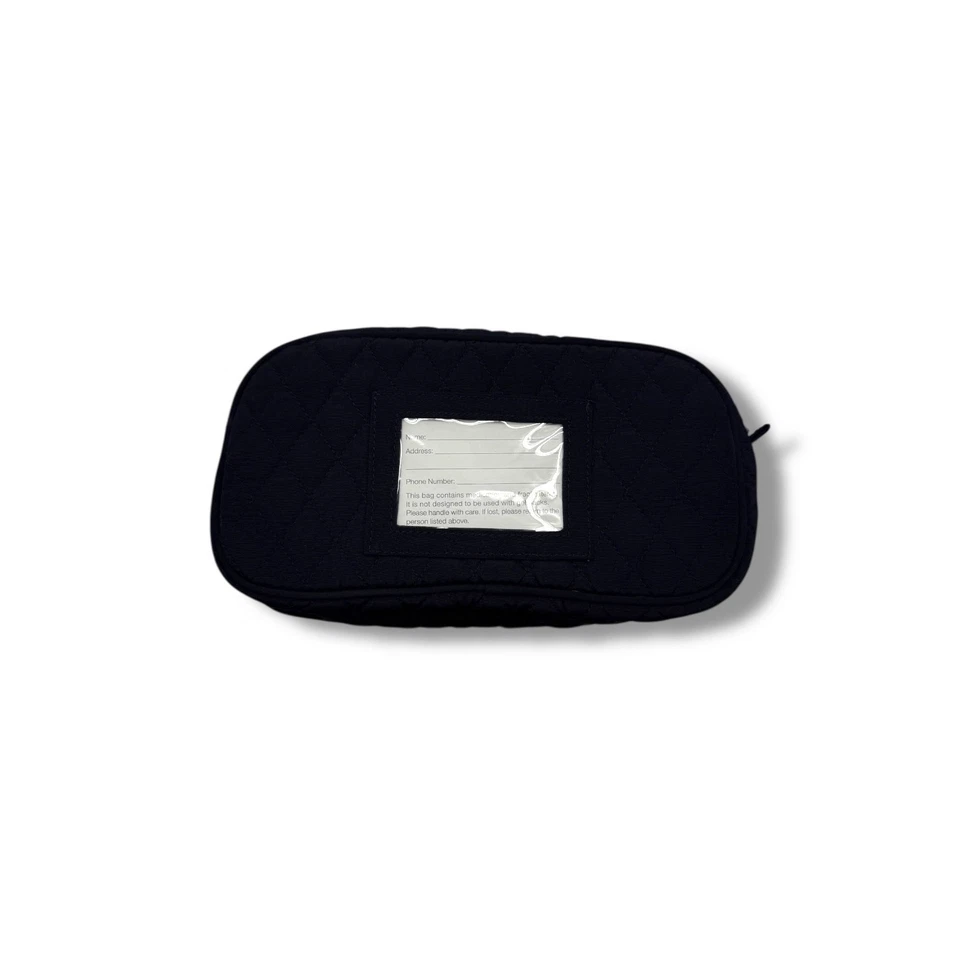 Vera Bradley Nuevo con Etiquetas Lilly Bolsa de Cosméticos Médicos Bolsa de Viaje con Cremallera Azul Marino Foto 2 de 4