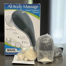 WAHL All Body Power Therapeutic 2-Speed Massager w/ 4 Attachment Heads 4120-1801