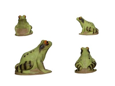 Zielscheibe Bogenschiessen 3Di Frosch Frog 3D Tier Ziel Target Bogensport