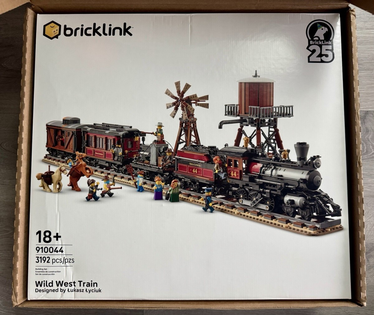 LEGO Bricklink Designer Program Wild West Train 910044 Water Tower 12  Minifigure