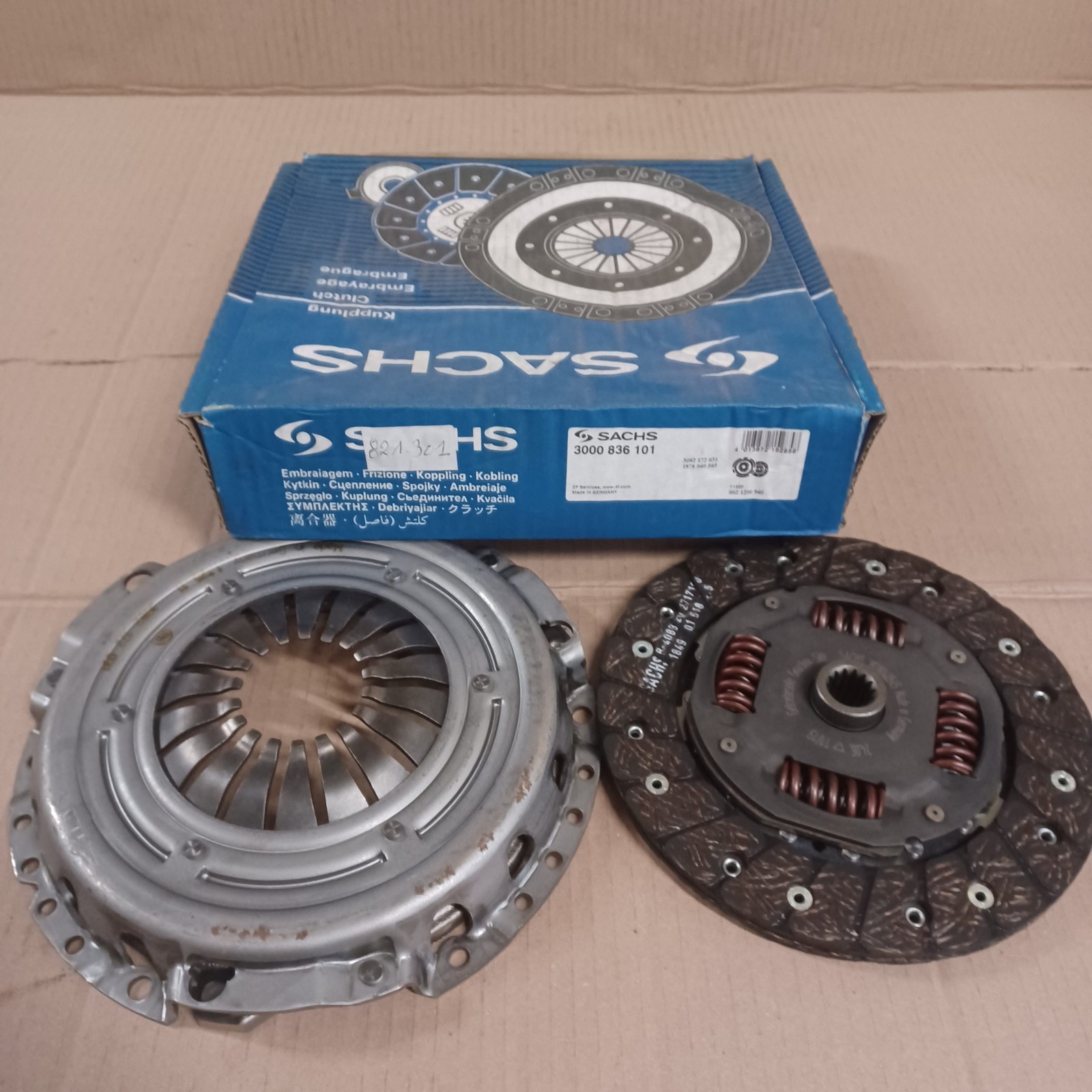 Kit embrayage 2 pièces pour Opel Astra F G H motorisations essence 1.2 à 1.6