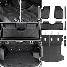 Floor Mats  Cargo Mat with Backrest Mat for 2025-2026 Chevy Equinox Only