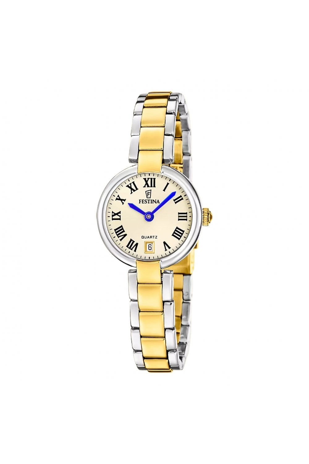 Festina Ladies Gold Mademoiselle 26mm Stainless Steel Dress Watch F20785-2